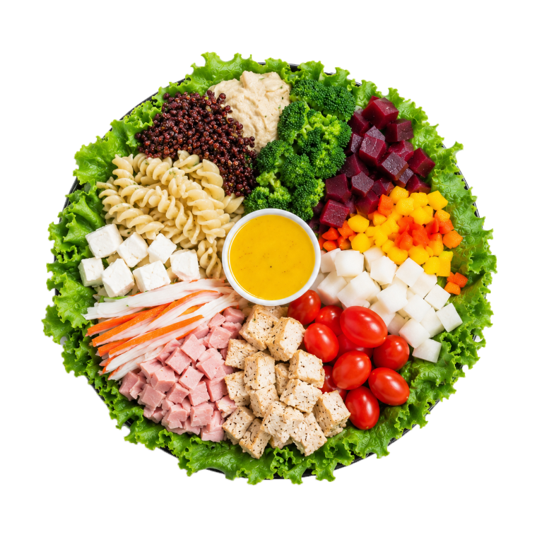 Platón de ensalada fresca Cosecha Sana
